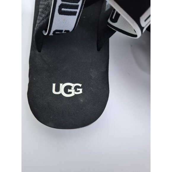 UGG YOUTH KIDS LENNON BLACK SLINGBACK SZ 4 - Picture 9 of 9